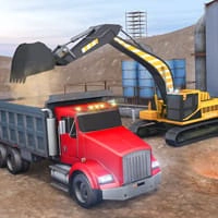 Excavator Crane Driving Sim