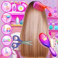 Hair Salon and Dress Up Girl