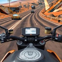 Moto Highway Traffic Rider