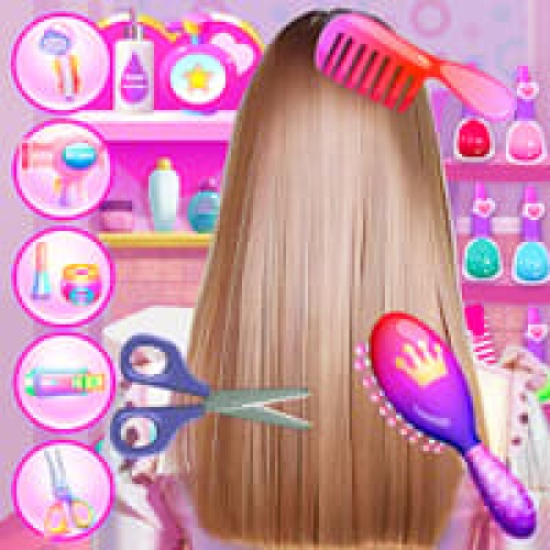 Hair Salon Dress Up Girl